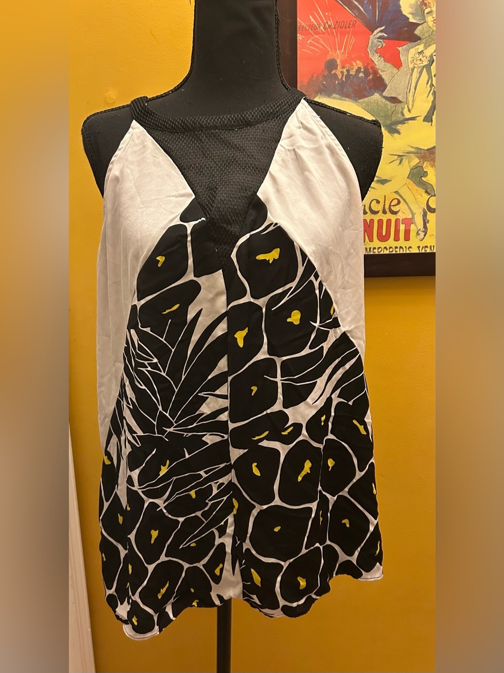 Worthington Silky Sleeveless Floral Blouse Size XL